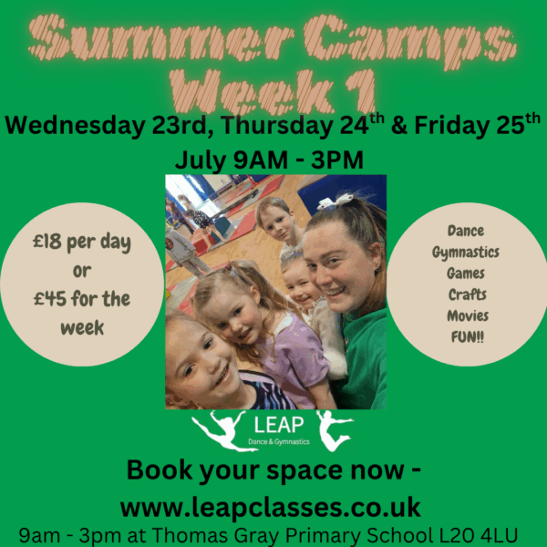 Summer Camp Week 1 - Thursday 24th July