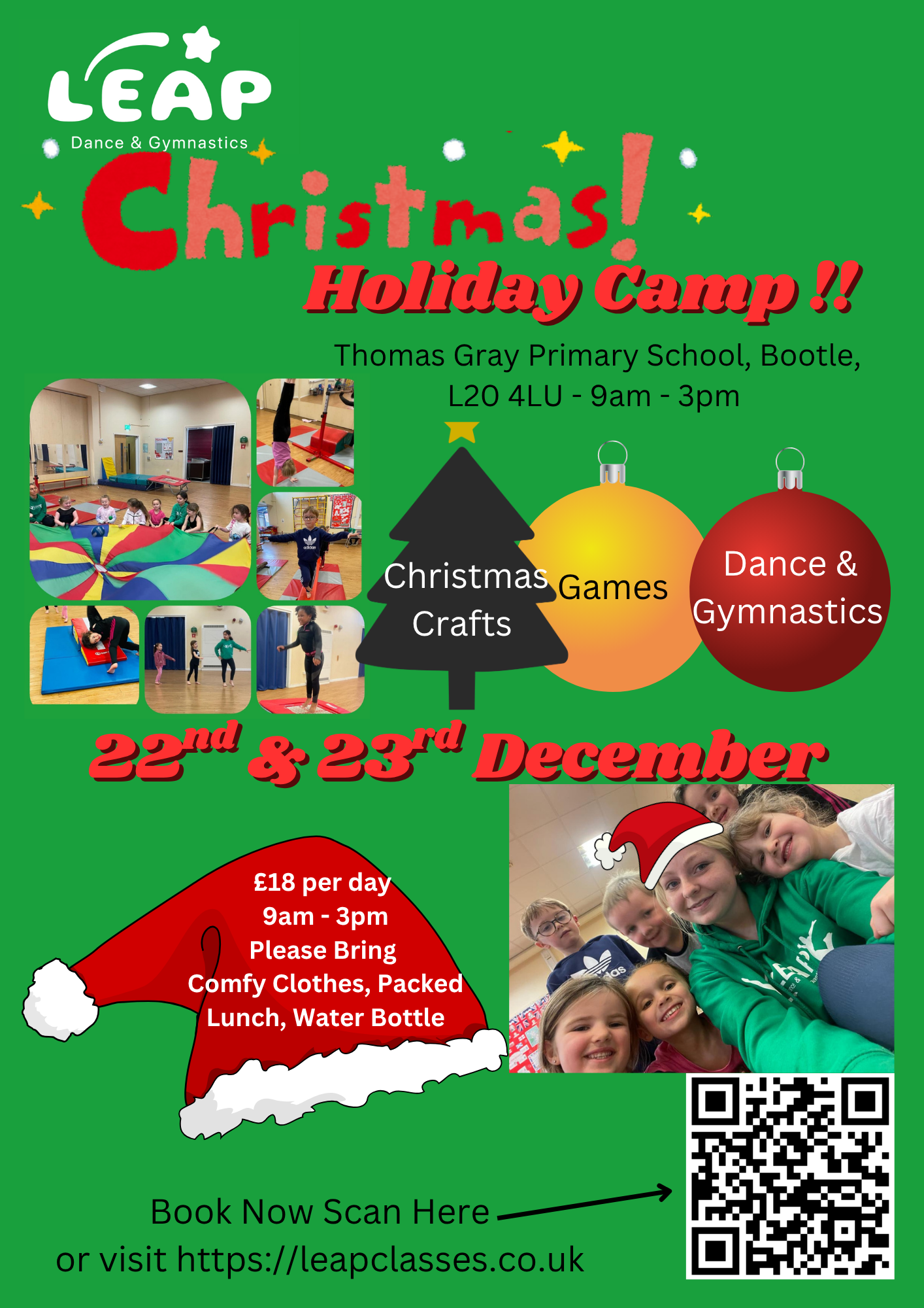 Christmas Camp - Monday 22nd December 9am - 3pm - Image 2